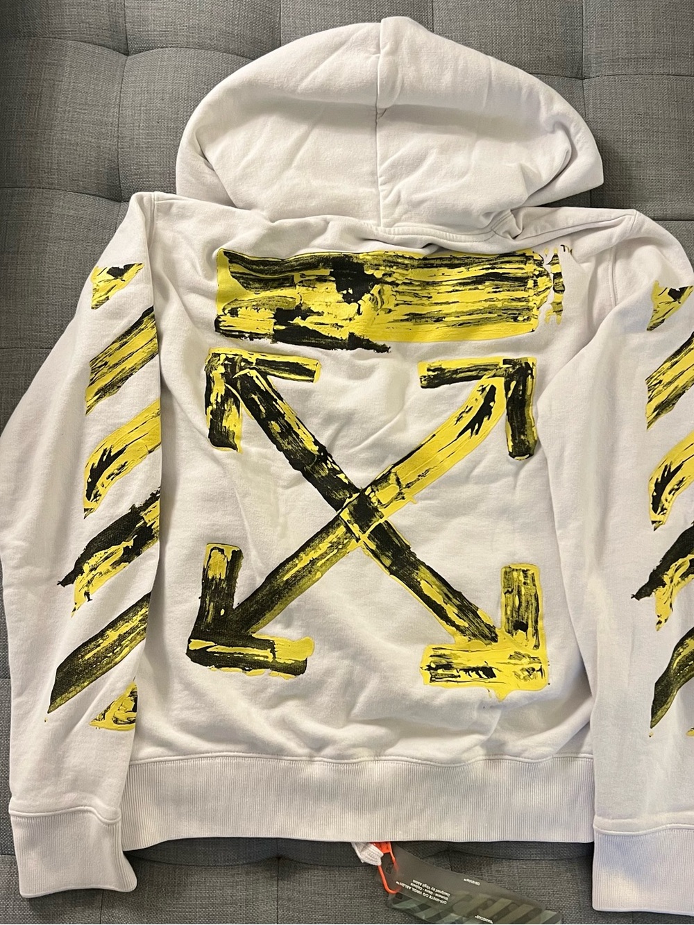 Off-White Virgil Abloh Arrow Hoodie – Size M (Fits Small)